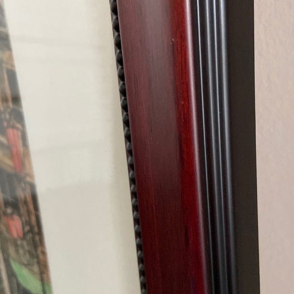 Vintage High Quality Solid Wood Framed Old Montreal Art. - Picture 14 of 14